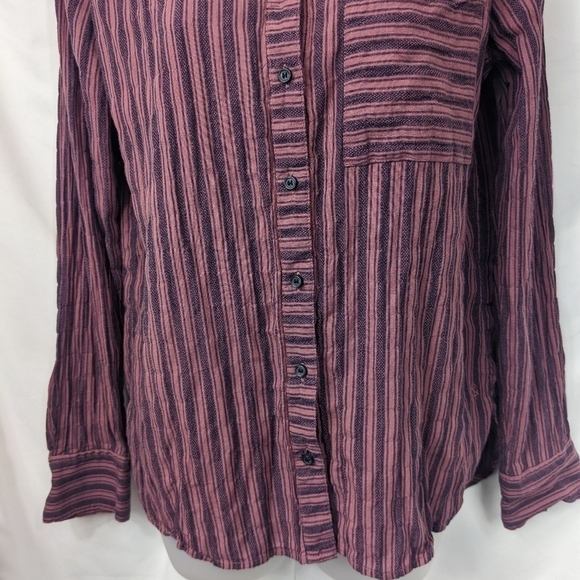 Treasure & Bond Boyfriend Fit Button Down Sz XS - Picture 4 of 13